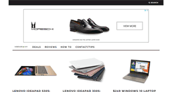 Desktop Screenshot of notebooks.com