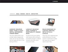 Tablet Screenshot of notebooks.com