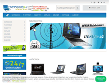 Tablet Screenshot of notebooks.at